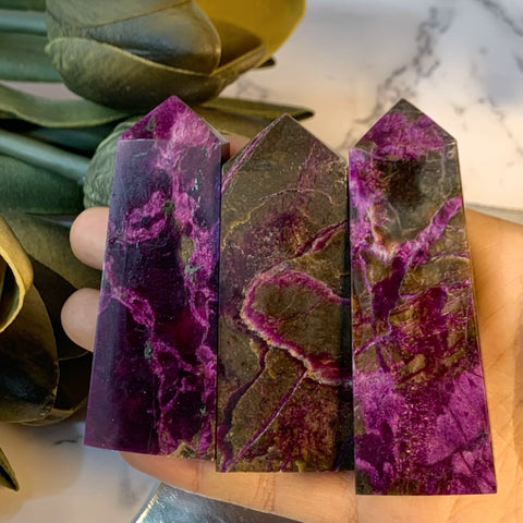 Quality Purple Atlantis Tower – zaiencrystal.com