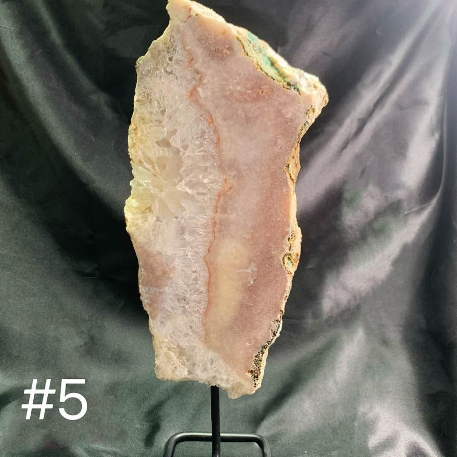 Pink Amethyst Slab (1-2kg) – zaiencrystal.com