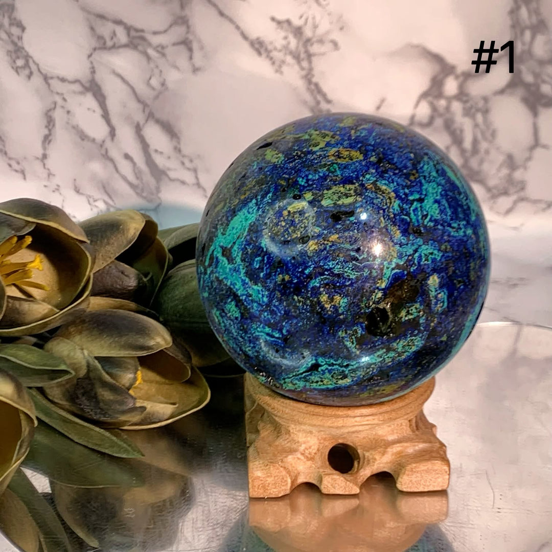 Sphere&Palm – zaiencrystal.com