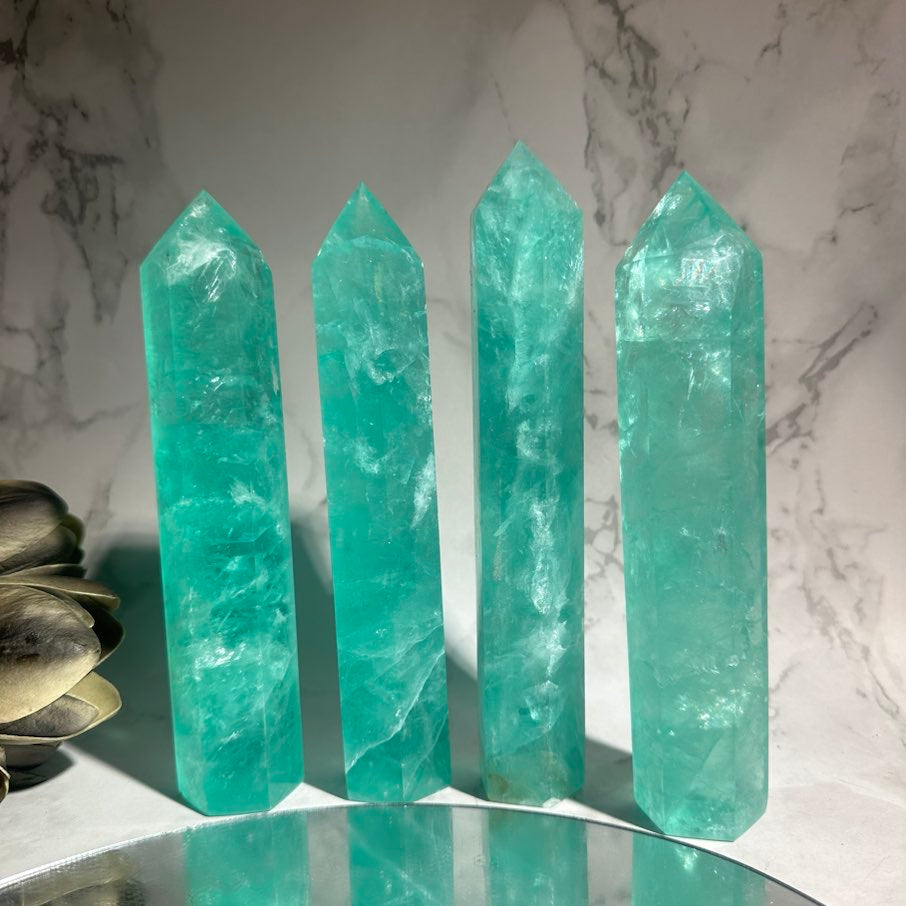 Big Baja Blast Fluorite Towers 