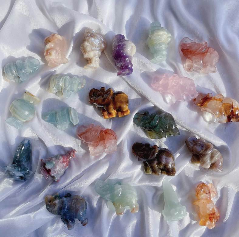 Mini Crystal Objects Mini Crystal Carvings β zaiencrystal.com